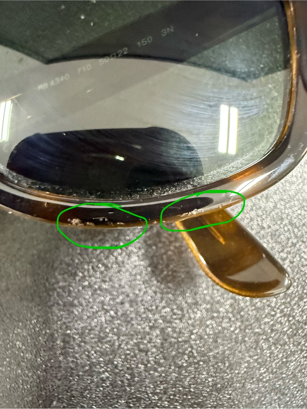 Ray-Ban wayfarer rb4340 - Picture 5 of 6